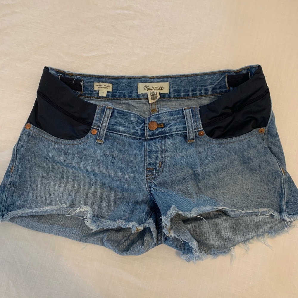 Madewell Maternity Denim Shorts